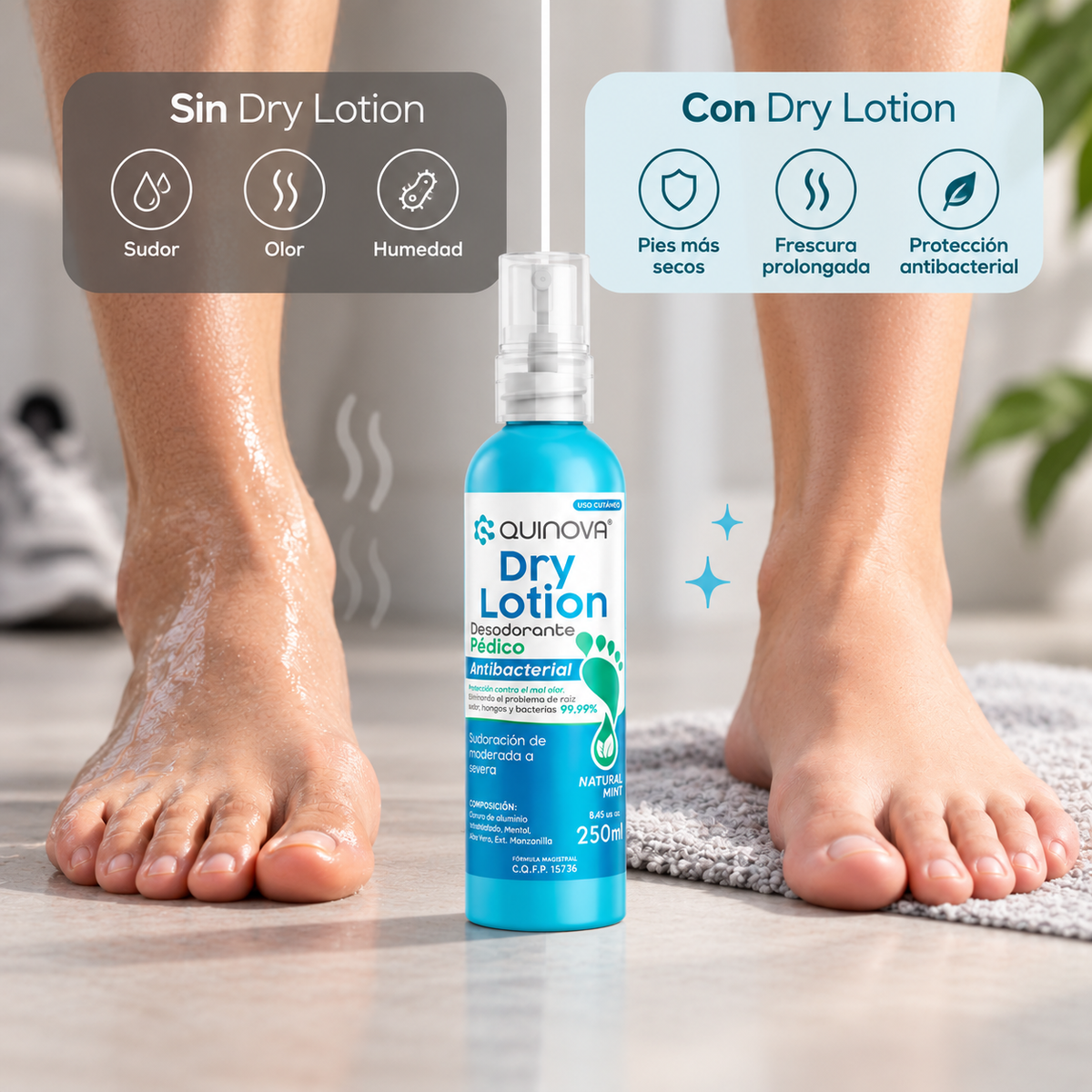 Desodorante para pies | Dry Lotion